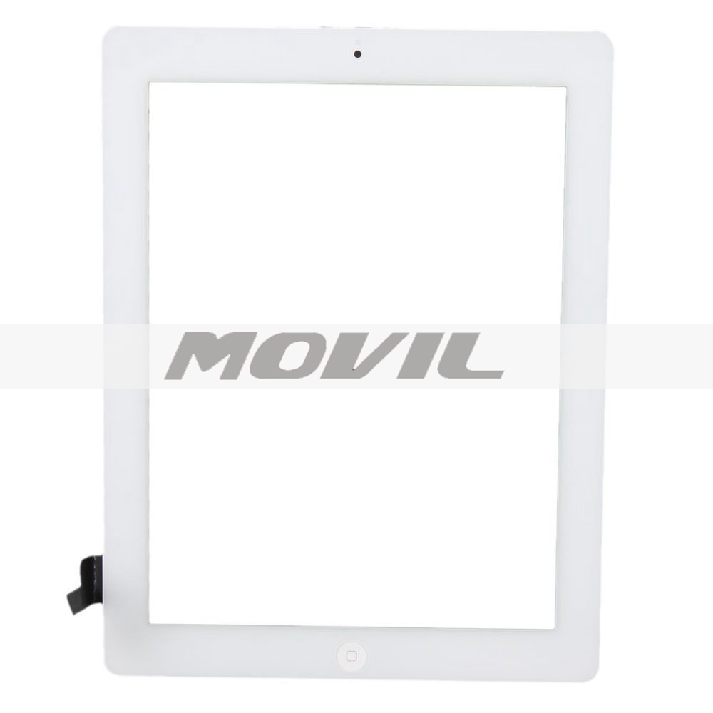 New White iPad 2 Digitizer Touch Screen Front Glass Assembly